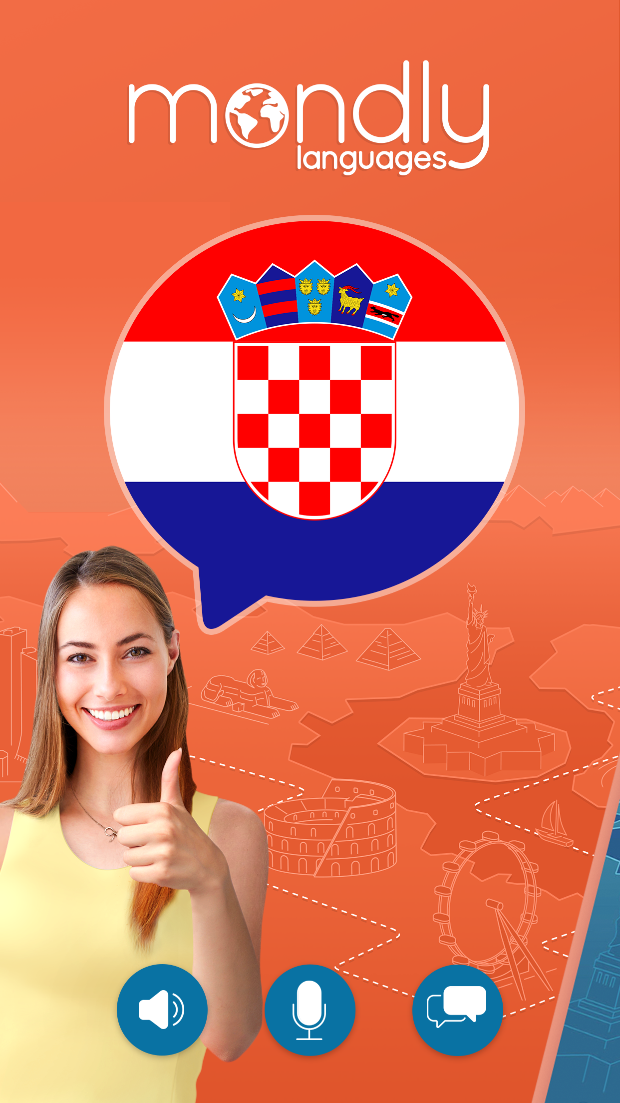 اسکرین شات 1 برنامه Learn Croatian. Speak Croatian