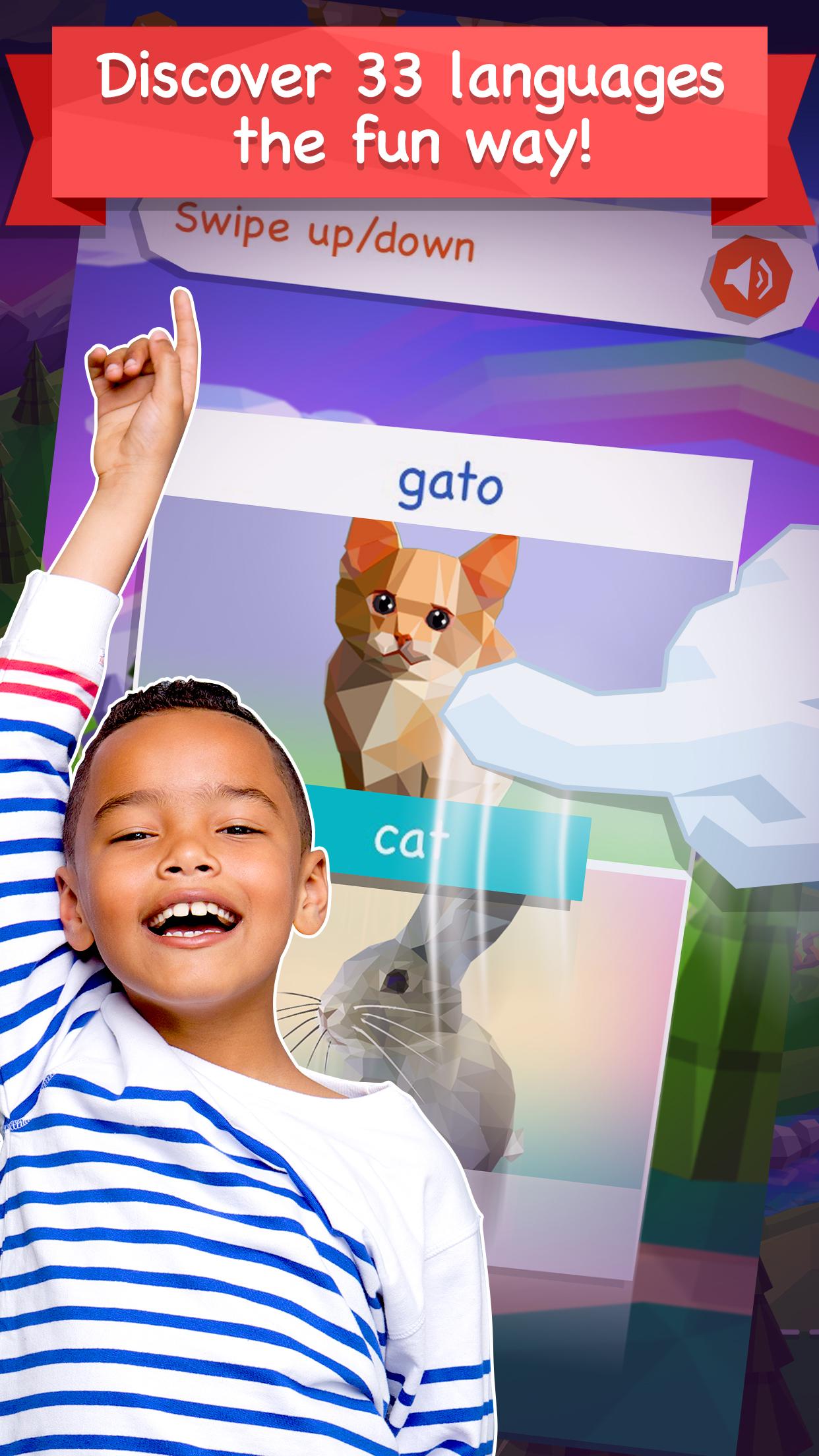 اسکرین شات 3 برنامه Kids Learn Languages by Mondly