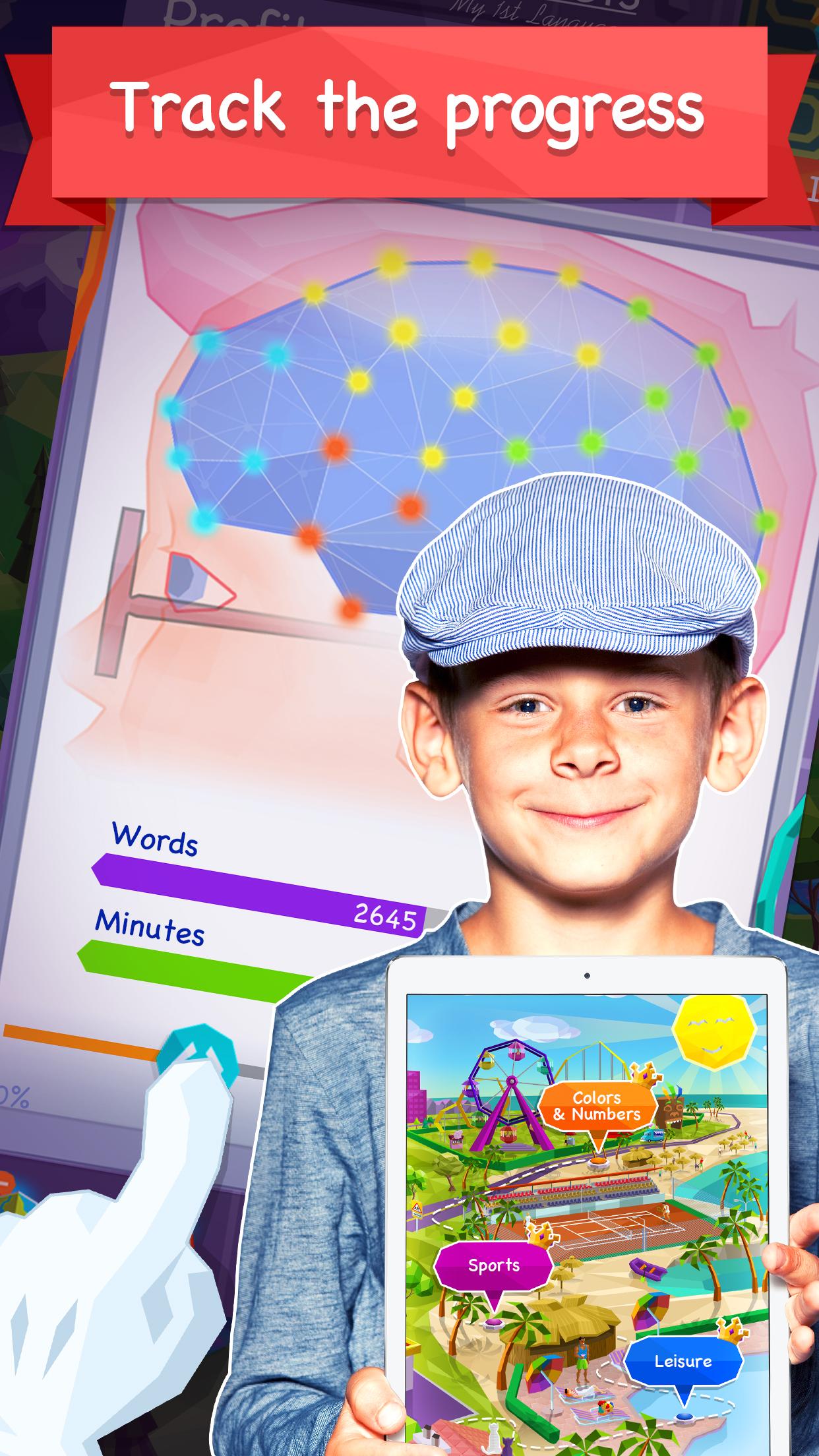اسکرین شات 4 برنامه Kids Learn Languages by Mondly
