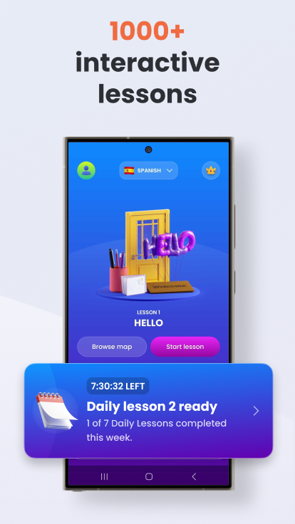 اسکرین شات 8 برنامه Mondly: Learn 41 Languages