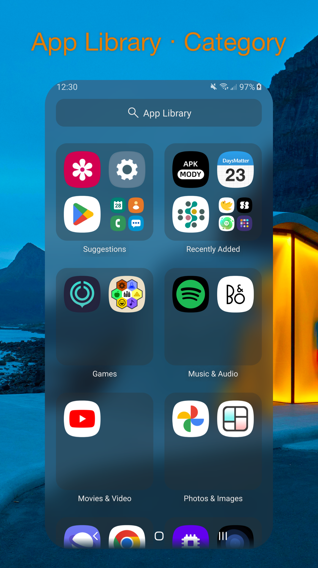 اسکرین شات 3 برنامه DNA Launcher