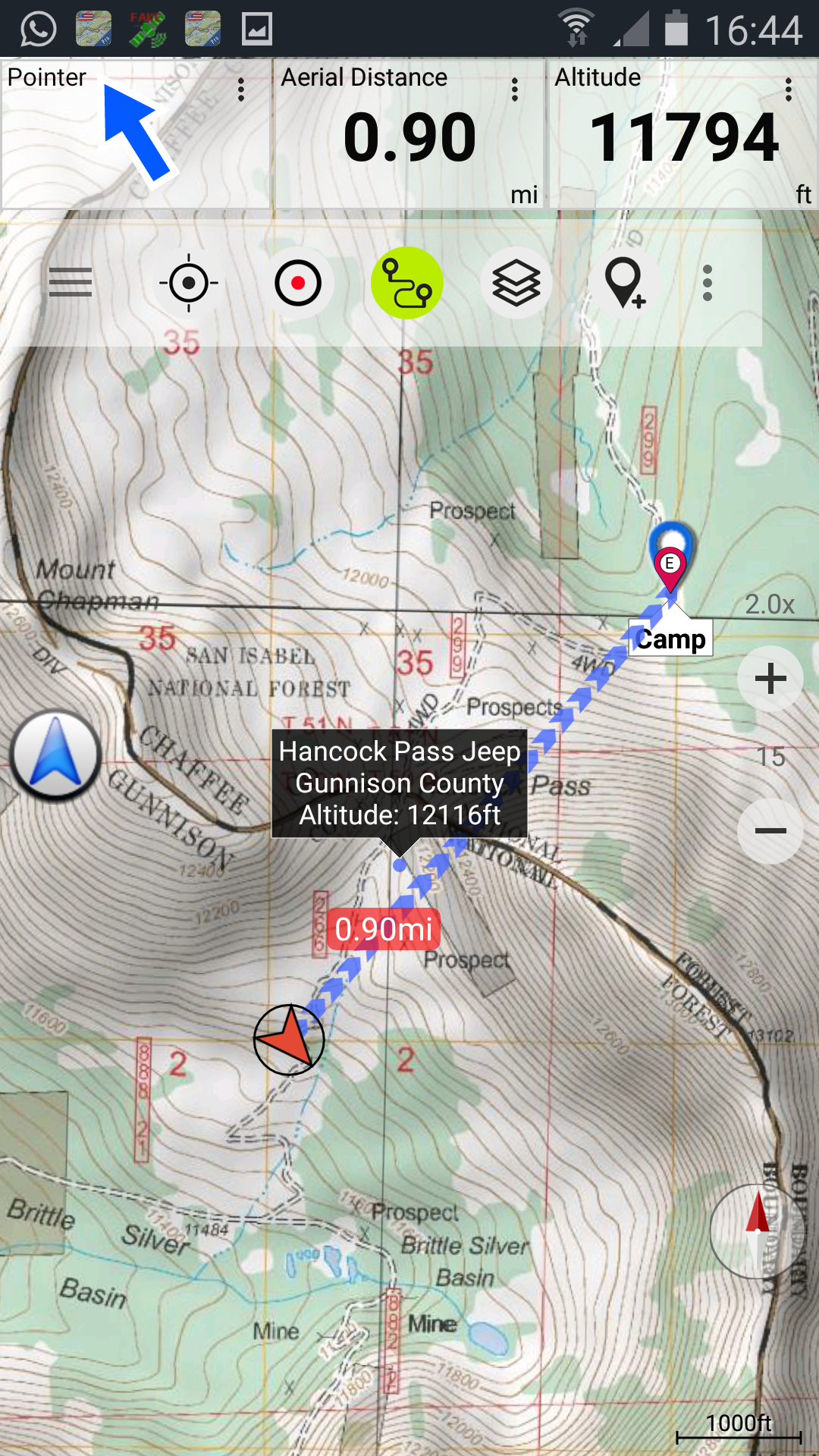 اسکرین شات 2 برنامه Australia Topo Maps