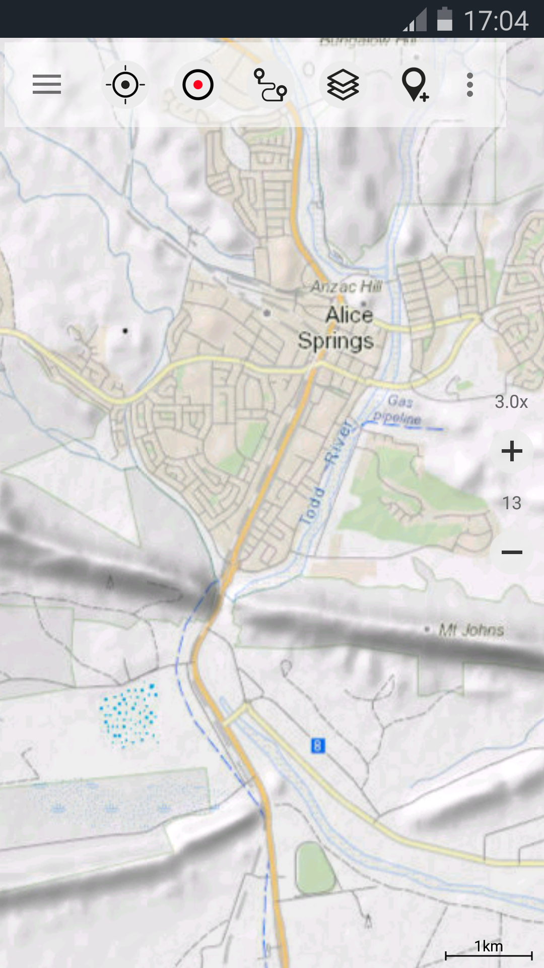 اسکرین شات 4 برنامه Australia Topo Maps