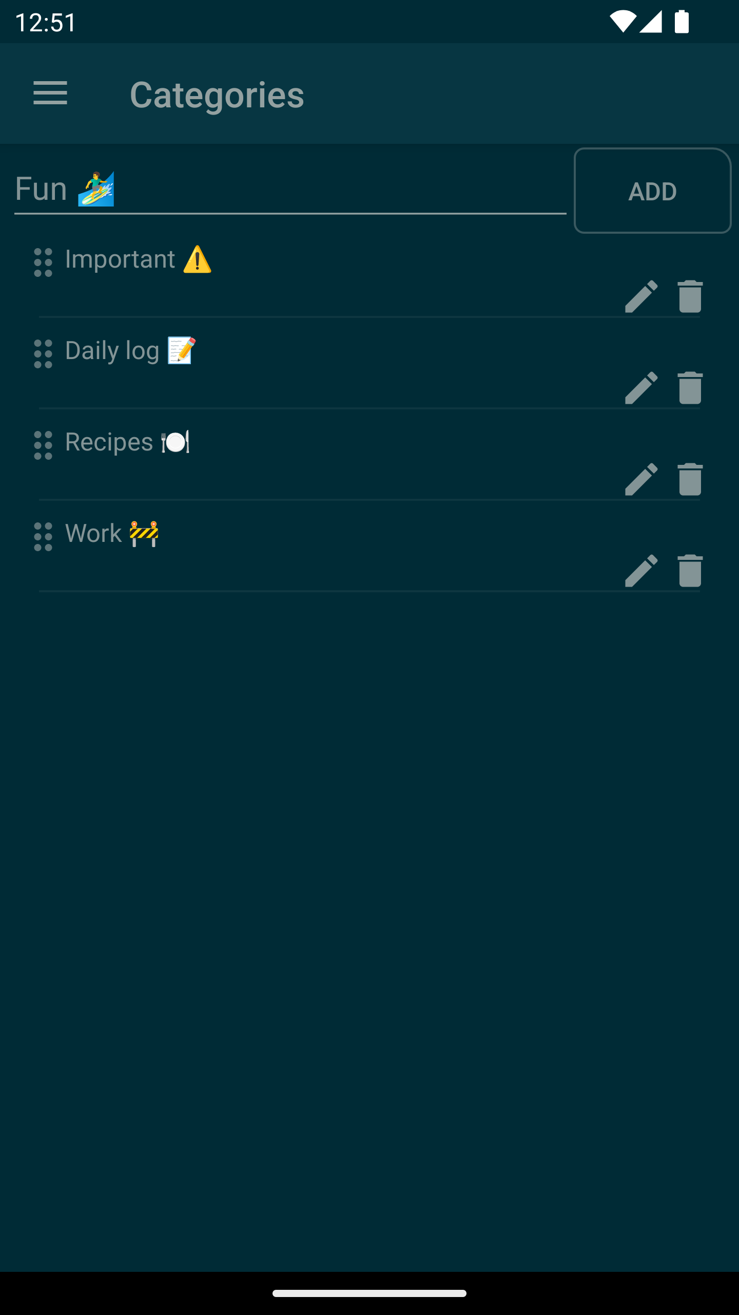 اسکرین شات 8 برنامه Notepad - simple notes