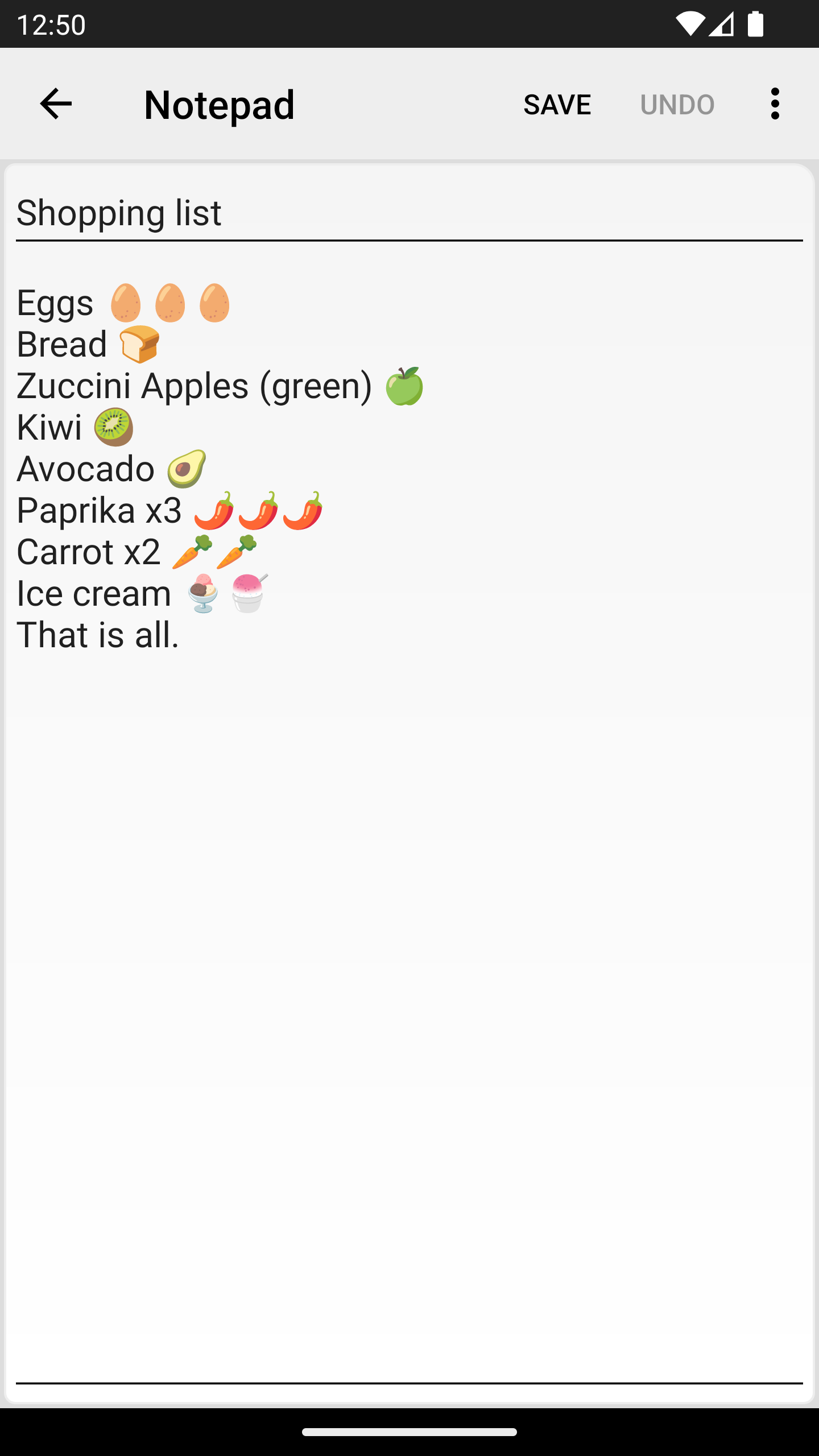 اسکرین شات 5 برنامه Notepad - simple notes