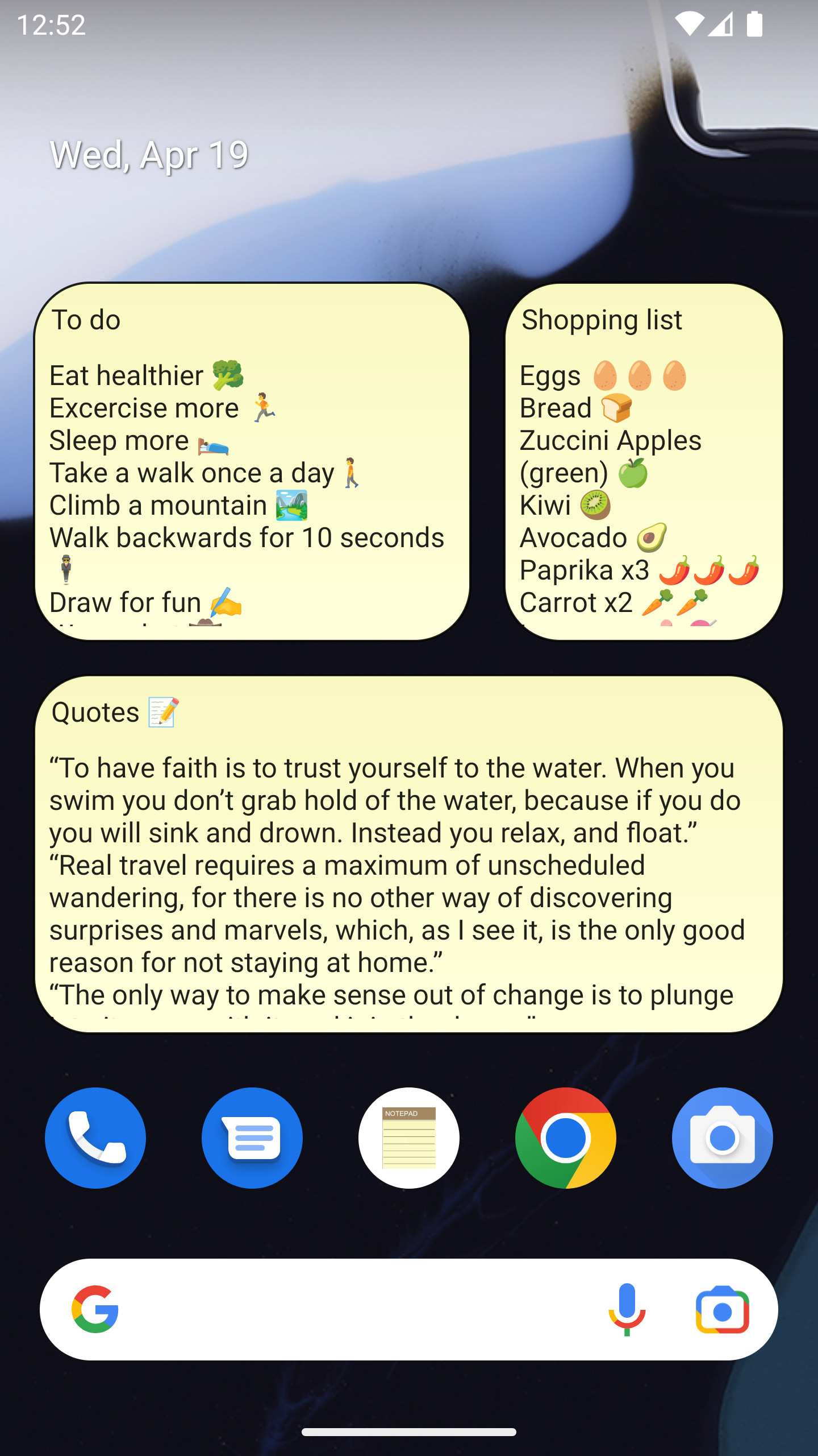 اسکرین شات 7 برنامه Notepad - simple notes