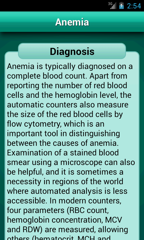 اسکرین شات 5 برنامه Diseases Dictionary Medical