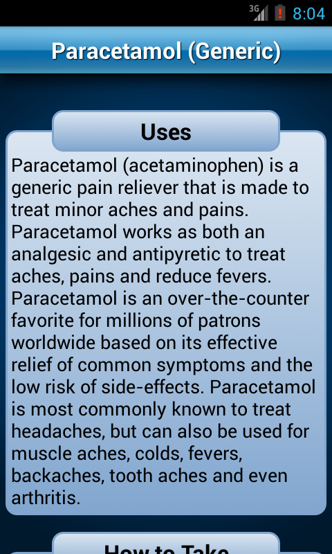 اسکرین شات 3 برنامه Drugs Dictionary Medical