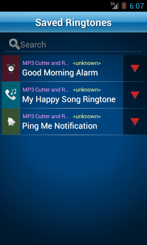 اسکرین شات 6 برنامه MP3 Cutter and Ringtone Maker
