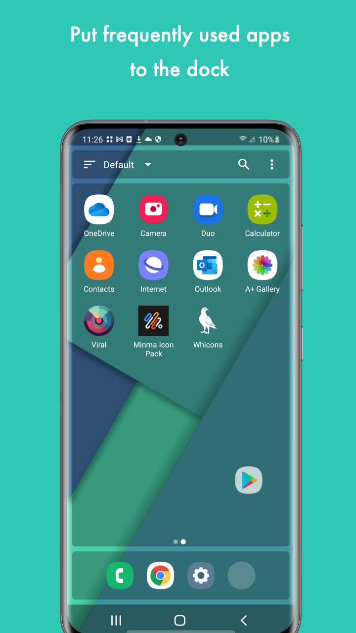 اسکرین شات 6 برنامه Mini Desktop (Launcher)