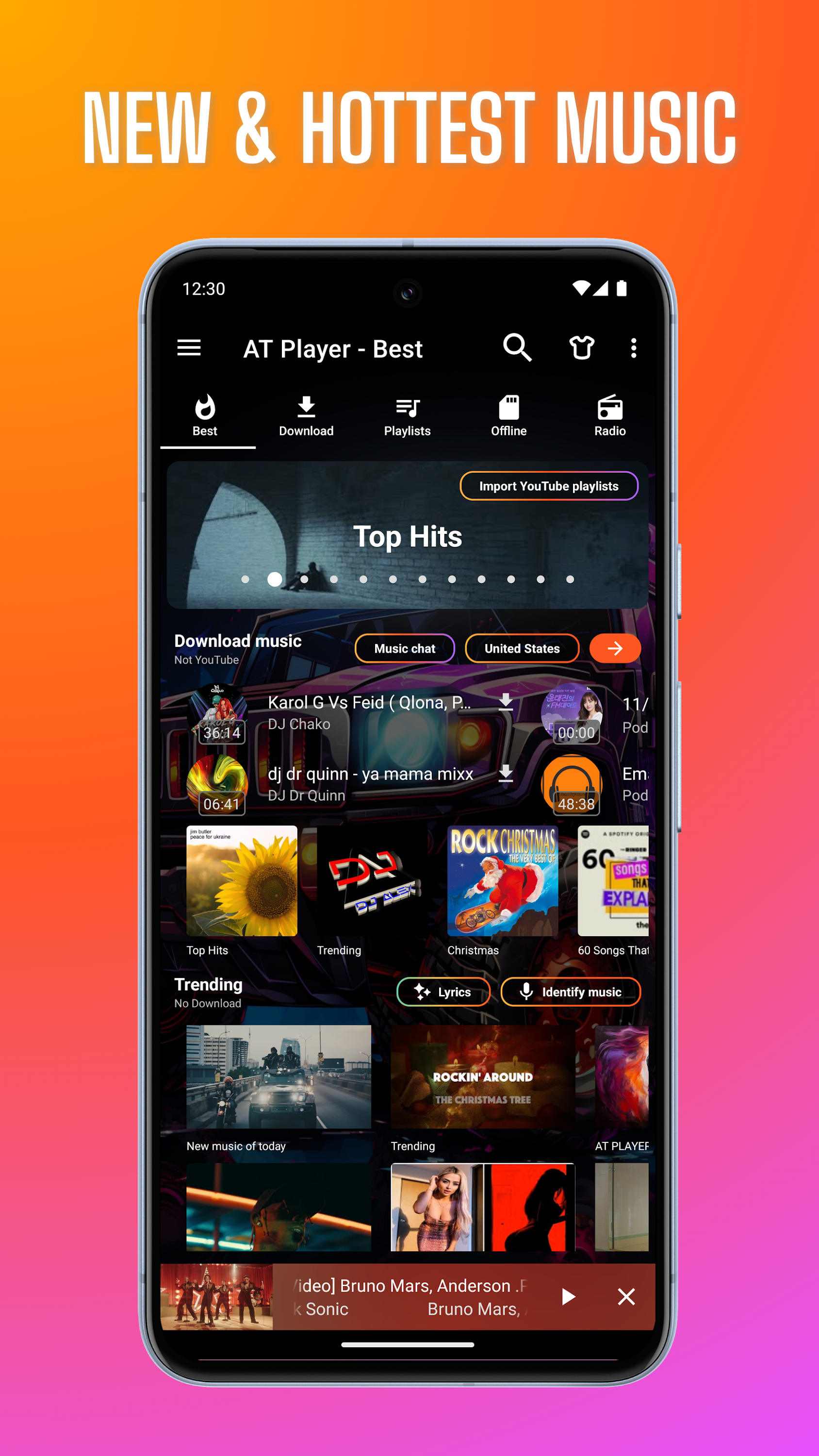 اسکرین شات 4 برنامه MP3 Downloader - Music Player