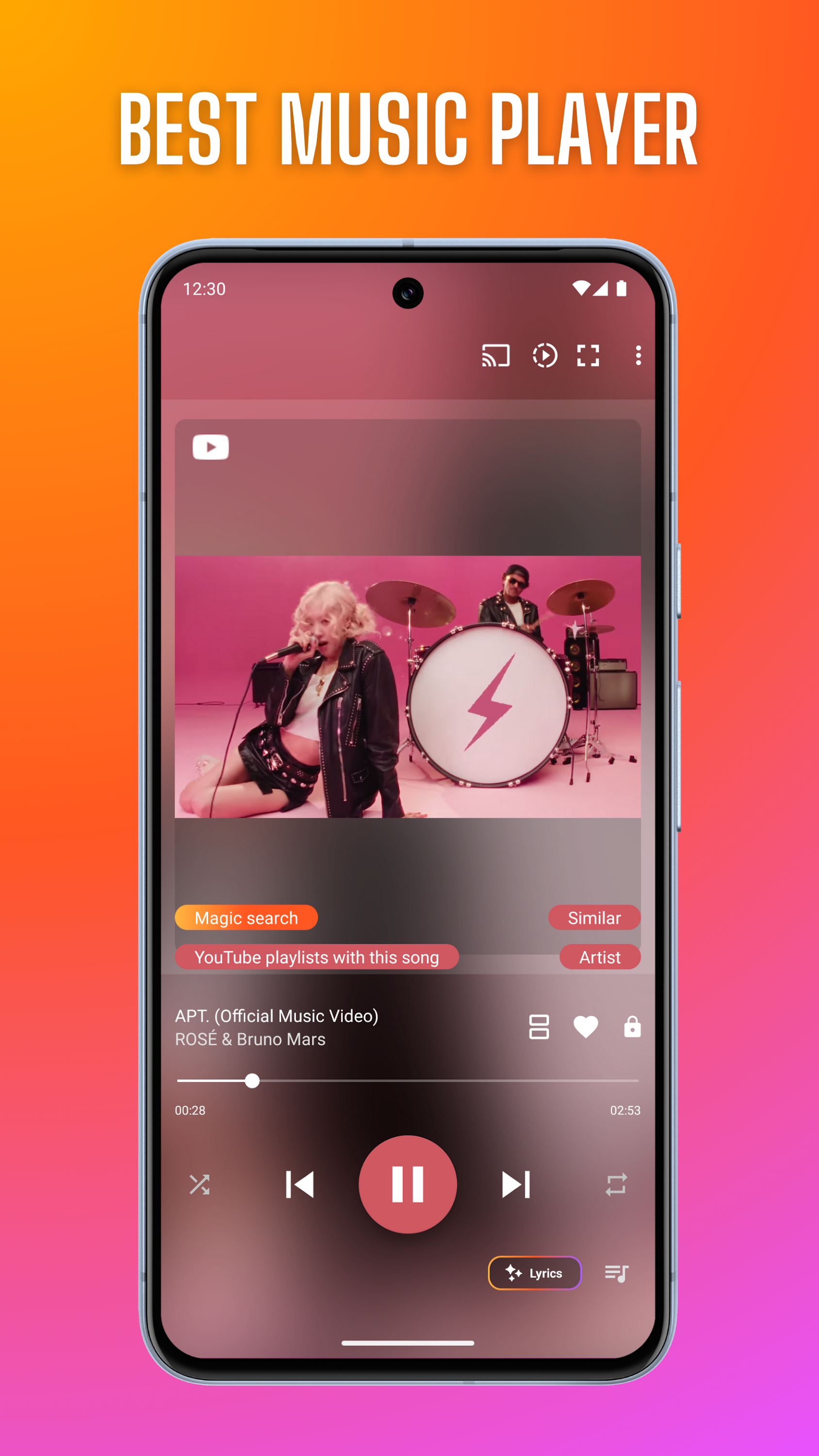 اسکرین شات 2 برنامه MP3 Downloader - Music Player