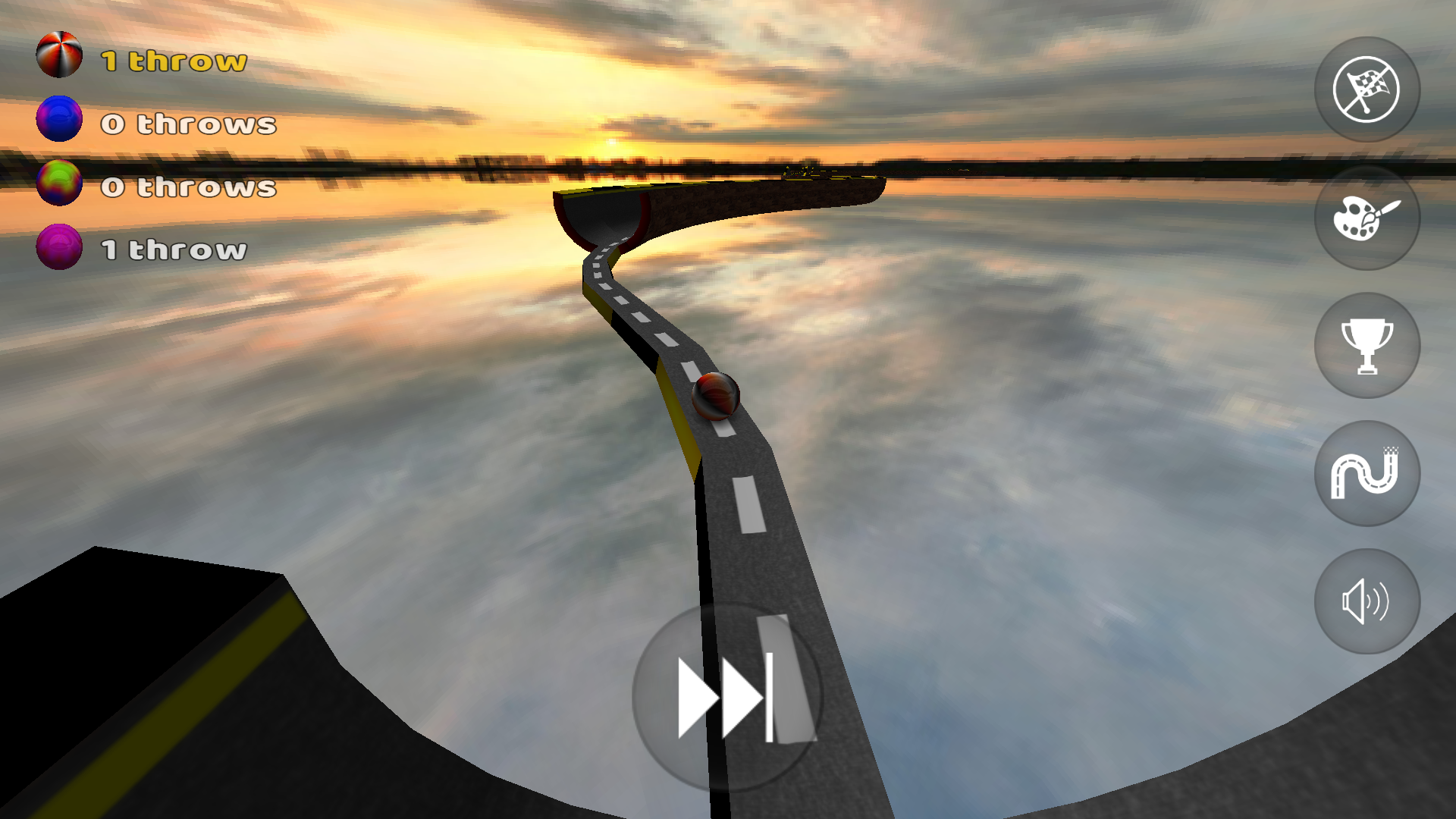اسکرین شات 2 بازی 3D Marble Tracks
