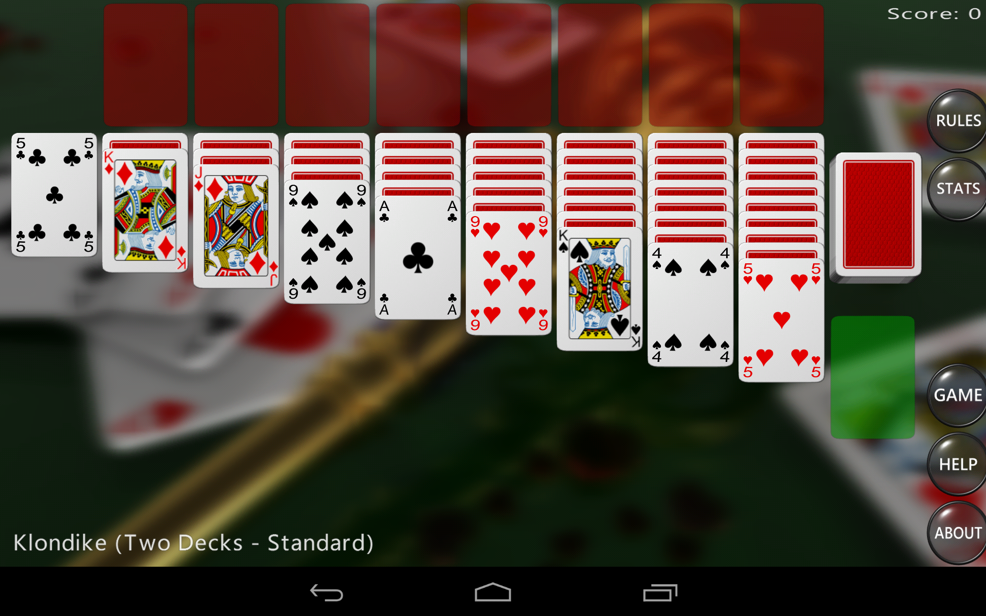 اسکرین شات 6 بازی 21 Solitaire Games