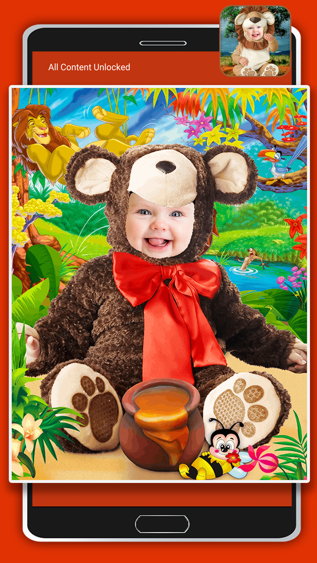 اسکرین شات 7 برنامه Baby Photo Montage
