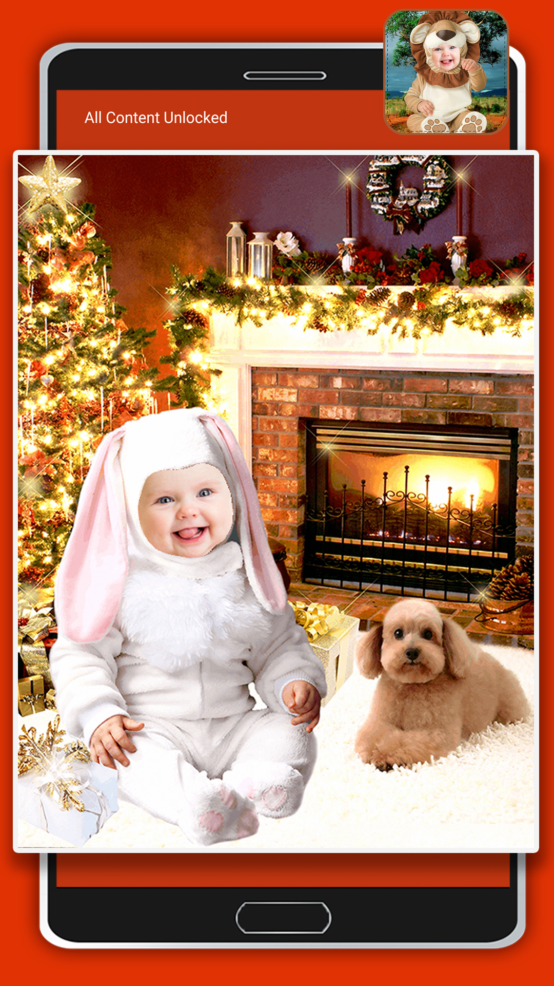 اسکرین شات 4 برنامه Baby Photo Montage