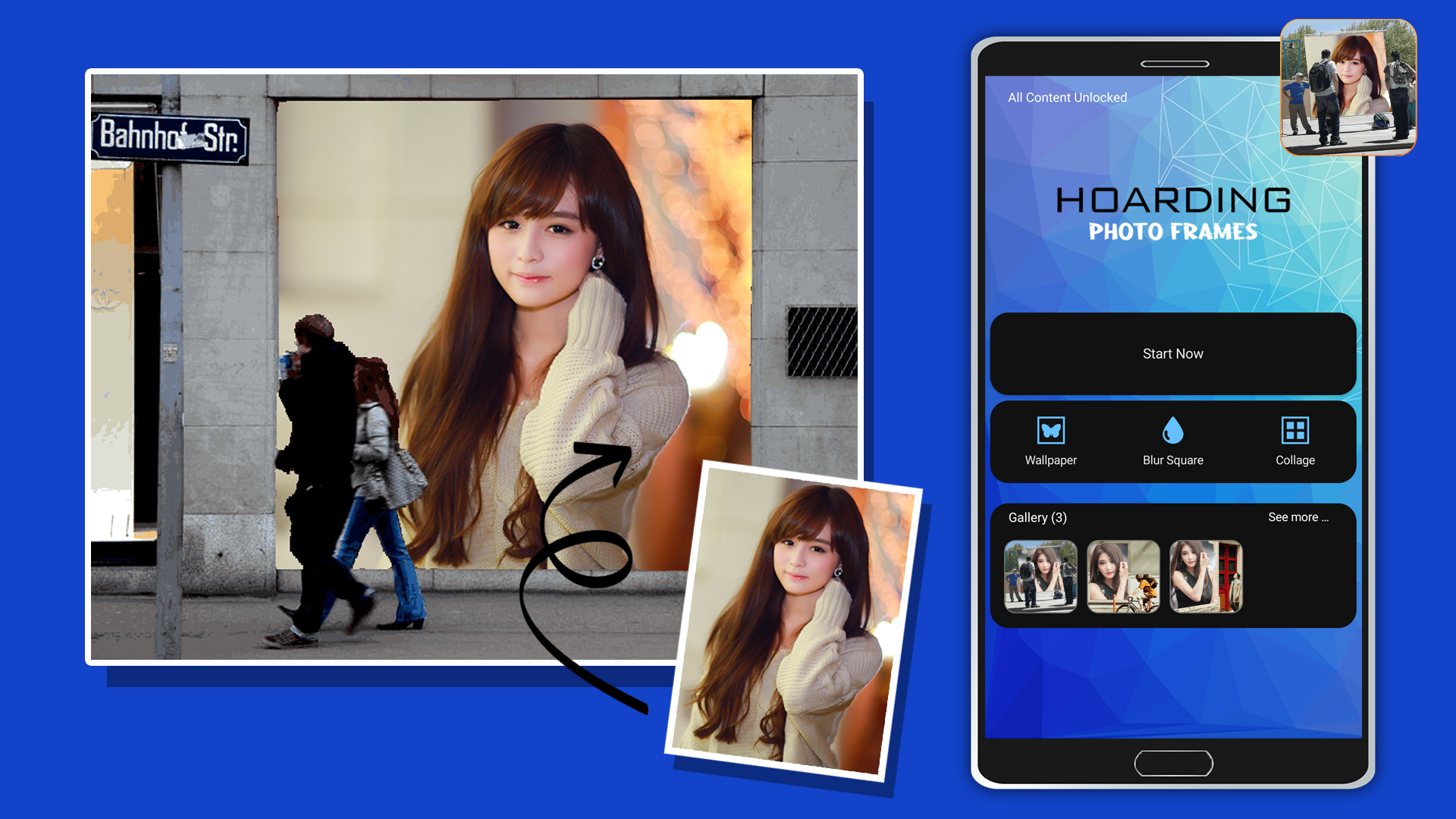 اسکرین شات 3 برنامه Hoarding Photo Frames