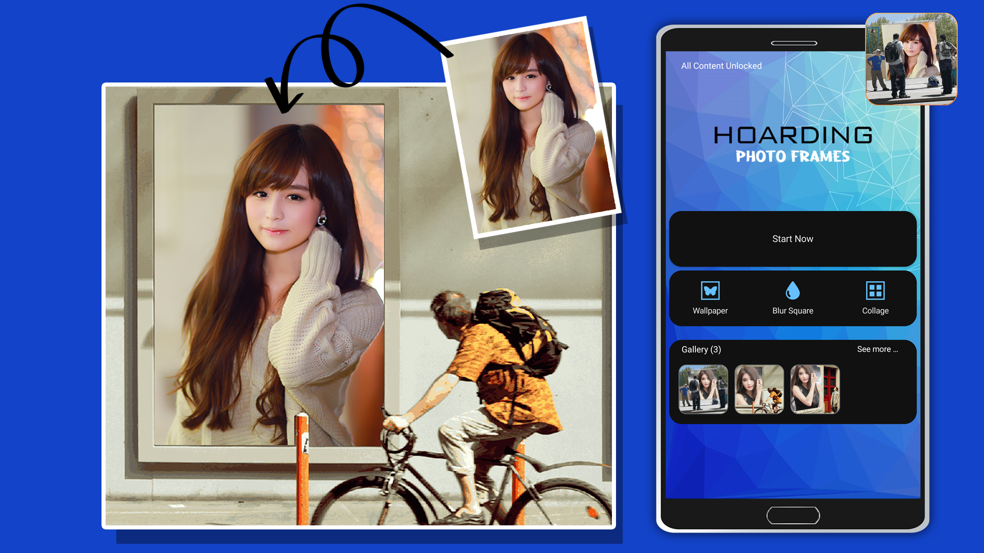 اسکرین شات 2 برنامه Hoarding Photo Frames
