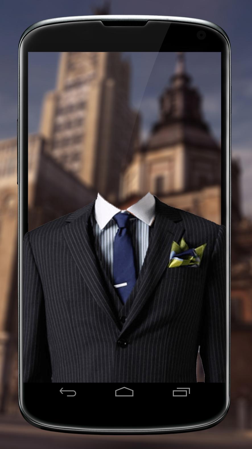 اسکرین شات 2 برنامه Man Suit Camera