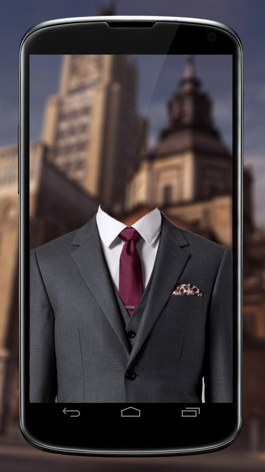 اسکرین شات 3 برنامه Man Suit Camera