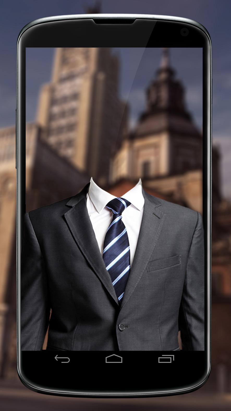 اسکرین شات 1 برنامه Man Suit Camera