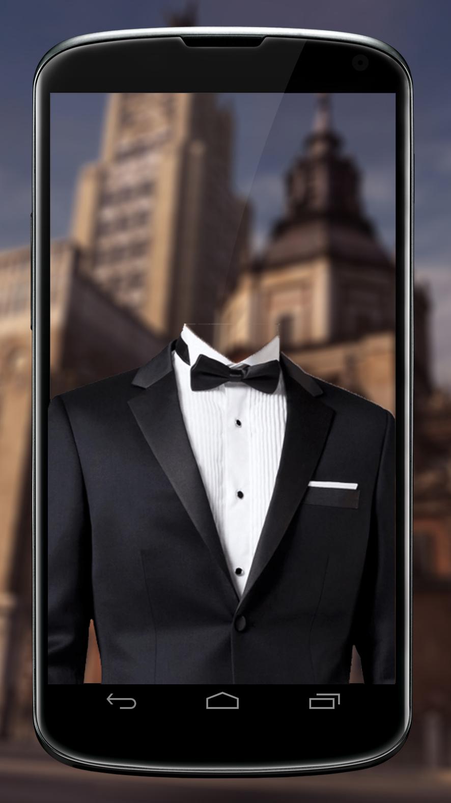 اسکرین شات 6 برنامه Man Suit Camera