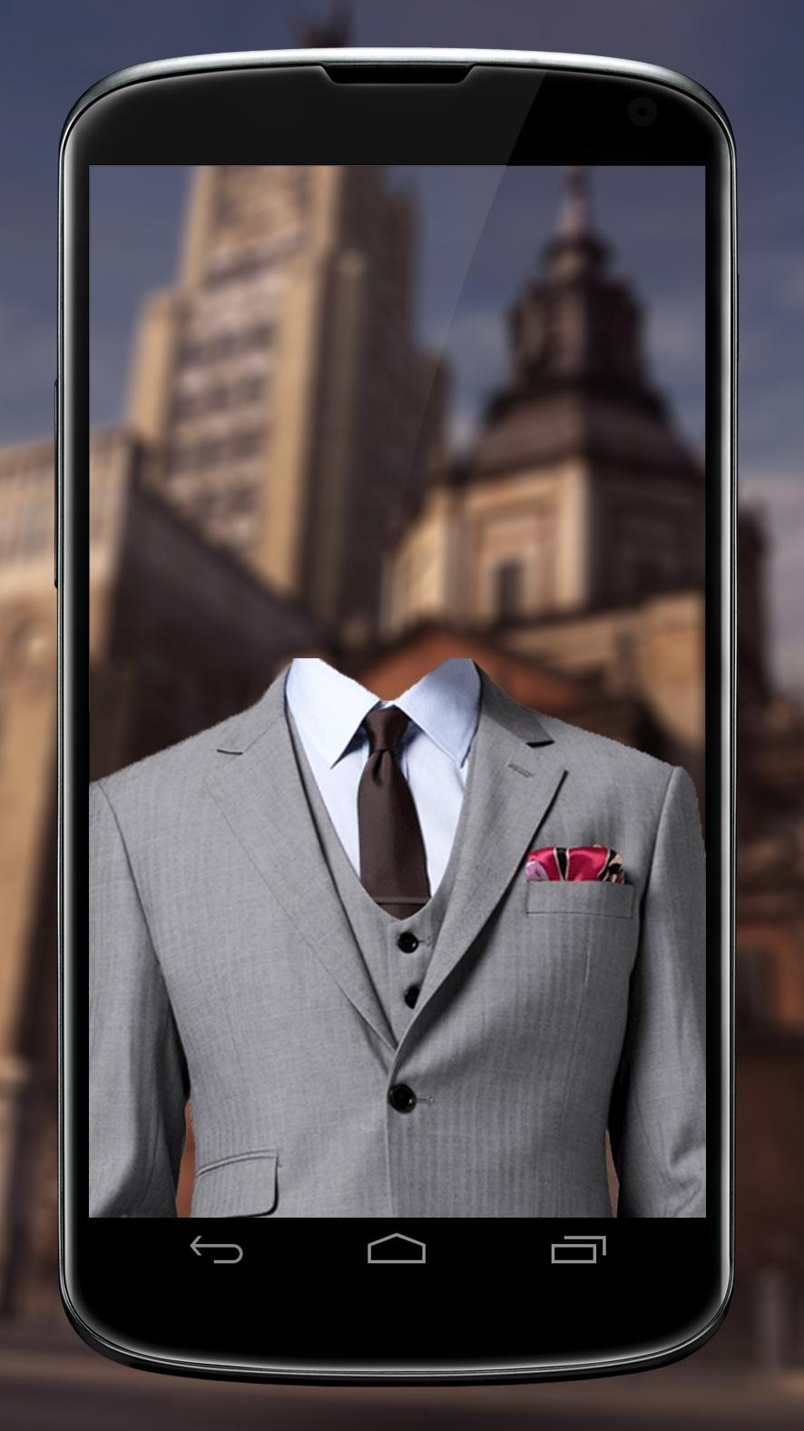 اسکرین شات 4 برنامه Man Suit Camera