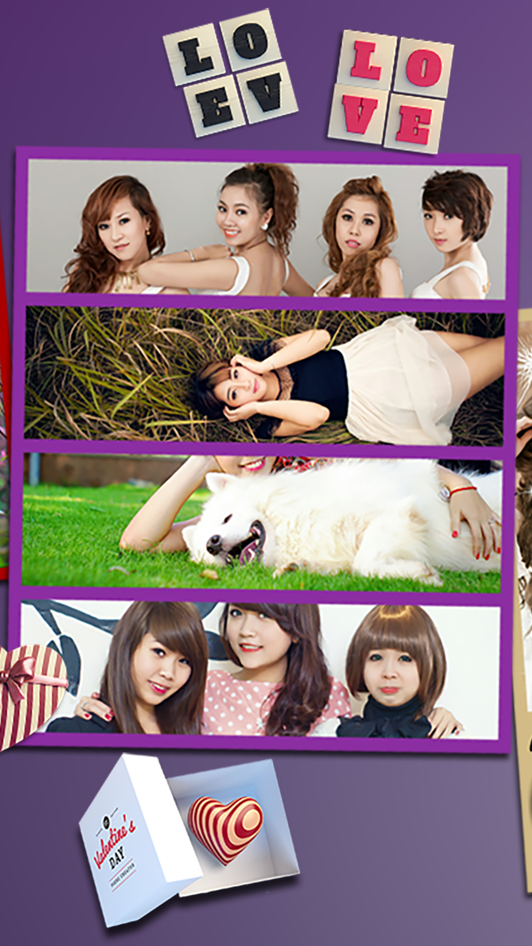 اسکرین شات 4 برنامه Grid Pic - Art Collage