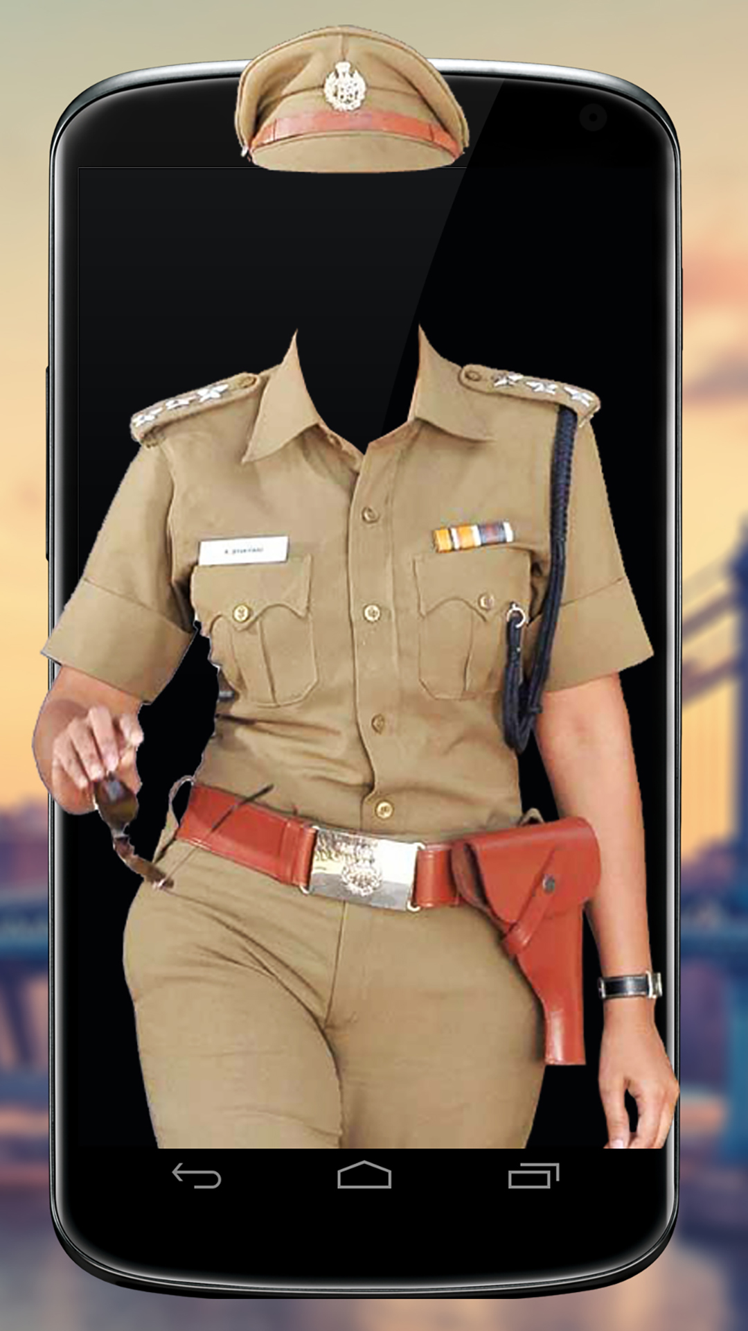اسکرین شات 2 برنامه Police Suit Camera
