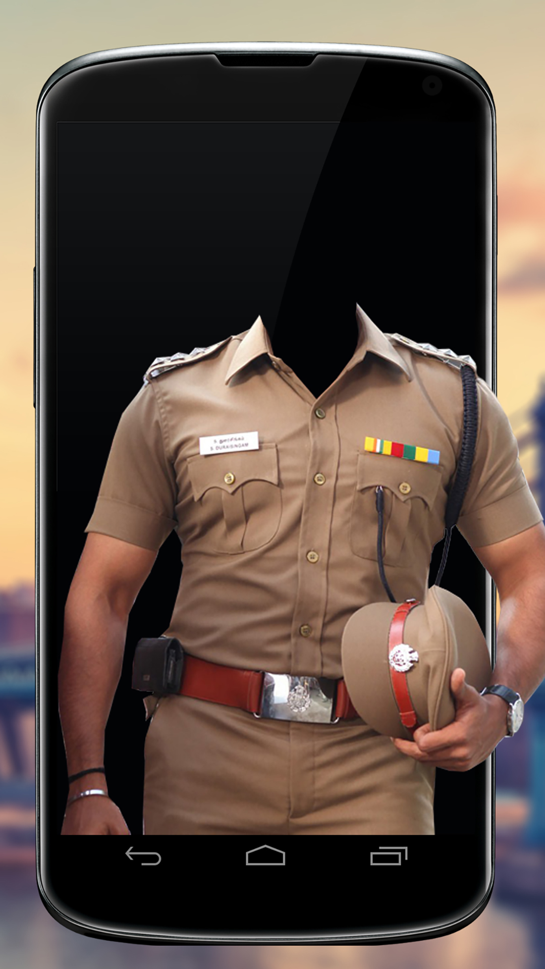 اسکرین شات 1 برنامه Police Suit Camera