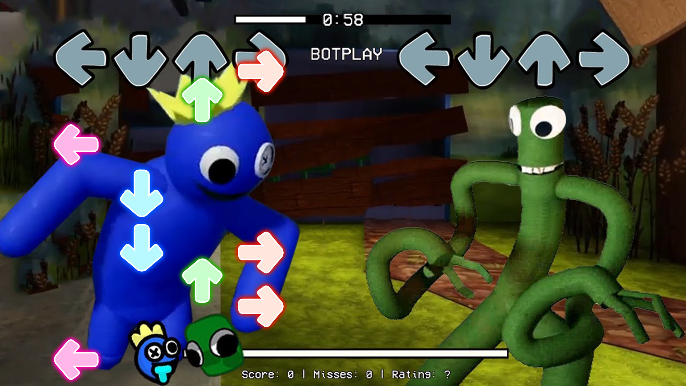 اسکرین شات 1 بازی FNF Corrupted Night Pibby Mod