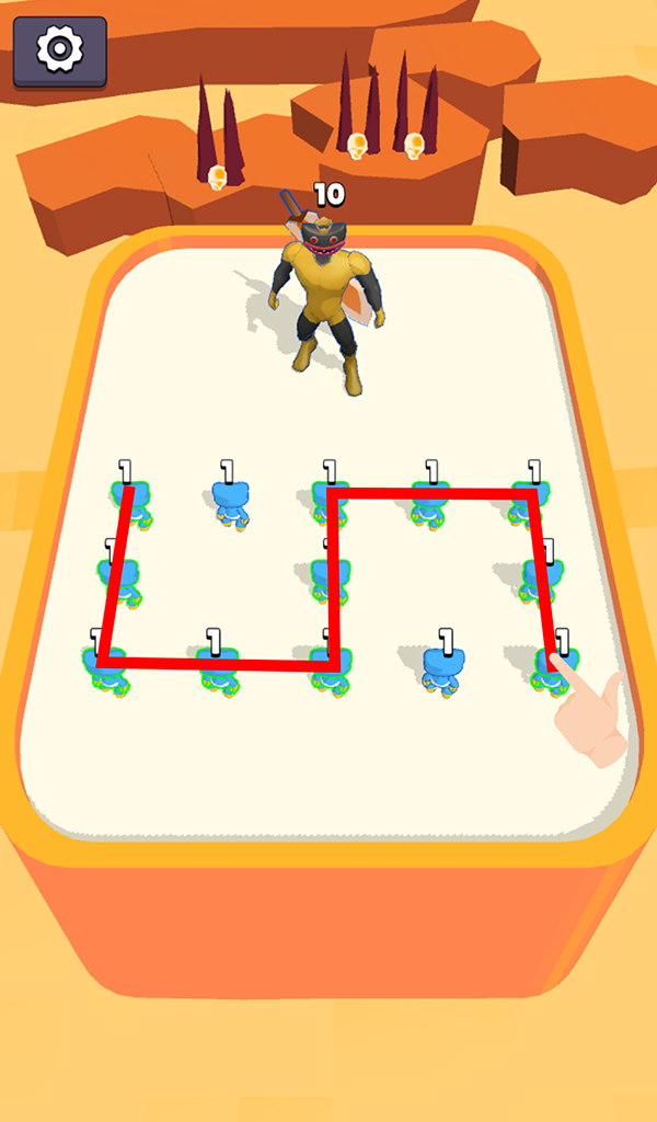 اسکرین شات 2 بازی Merge Monster: Frog Evolution
