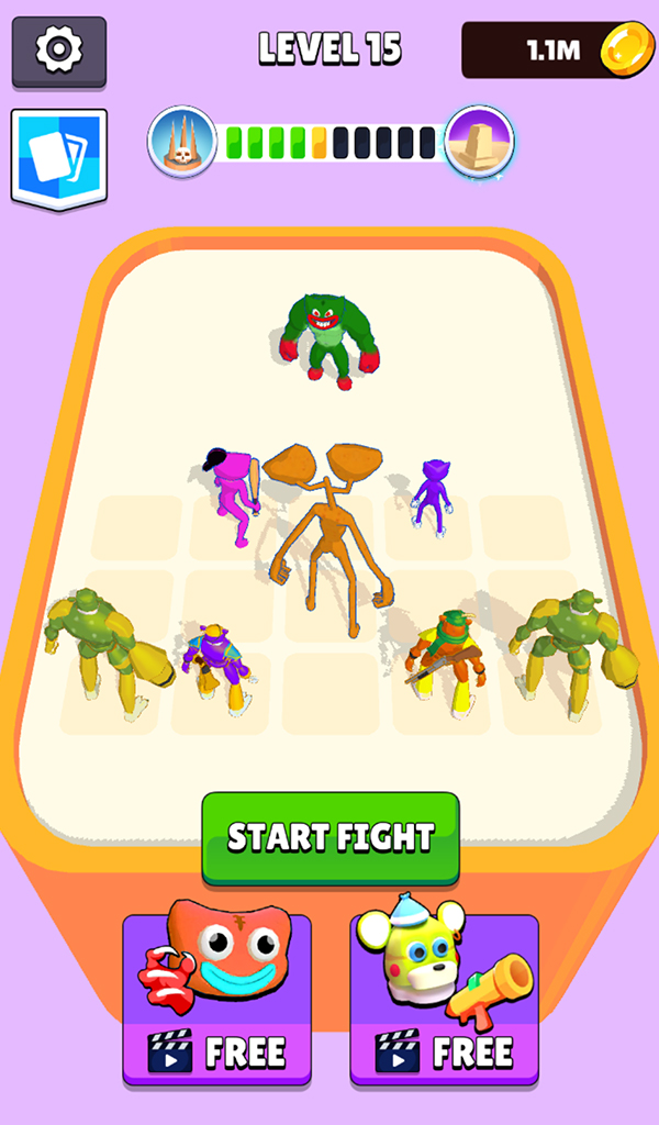 اسکرین شات 5 بازی Merge Monster: Frog Evolution