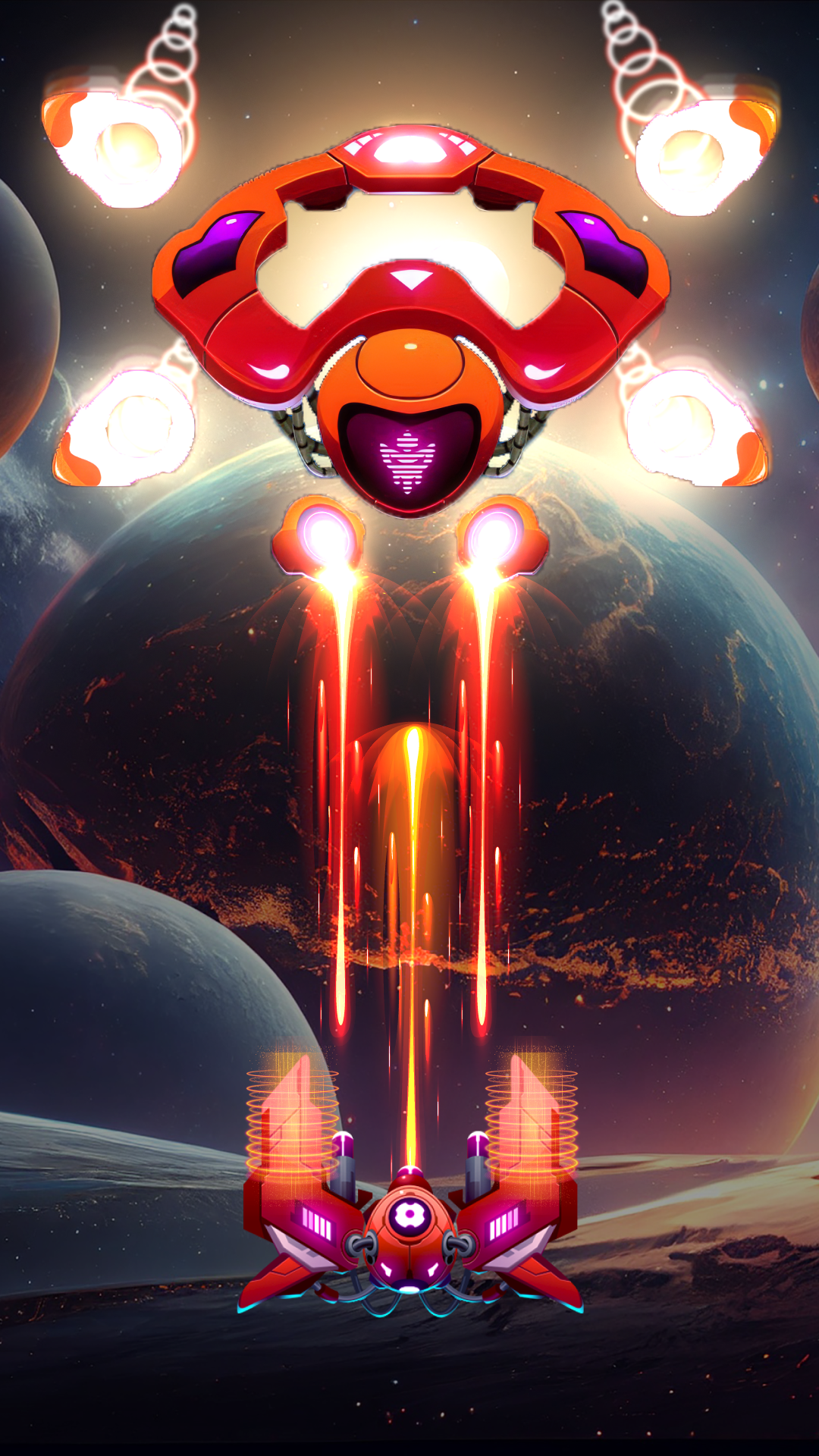 اسکرین شات 1 بازی Galaxy Attack - Space Shooter
