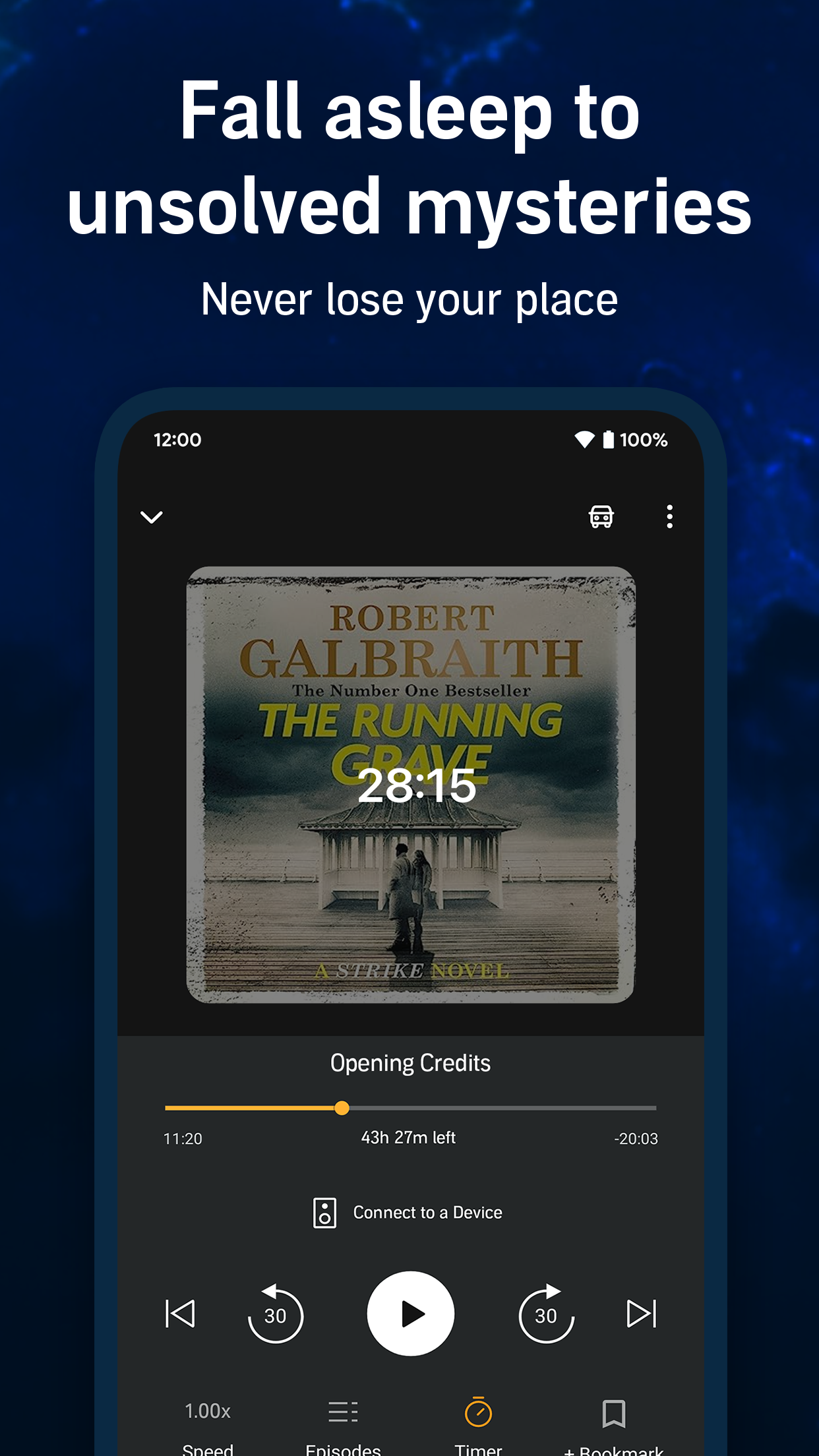 اسکرین شات 4 برنامه Audible: Audio Entertainment