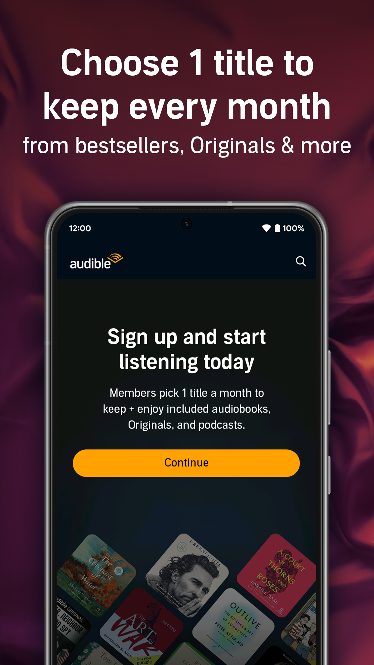 اسکرین شات 4 برنامه Audible: Audio Entertainment