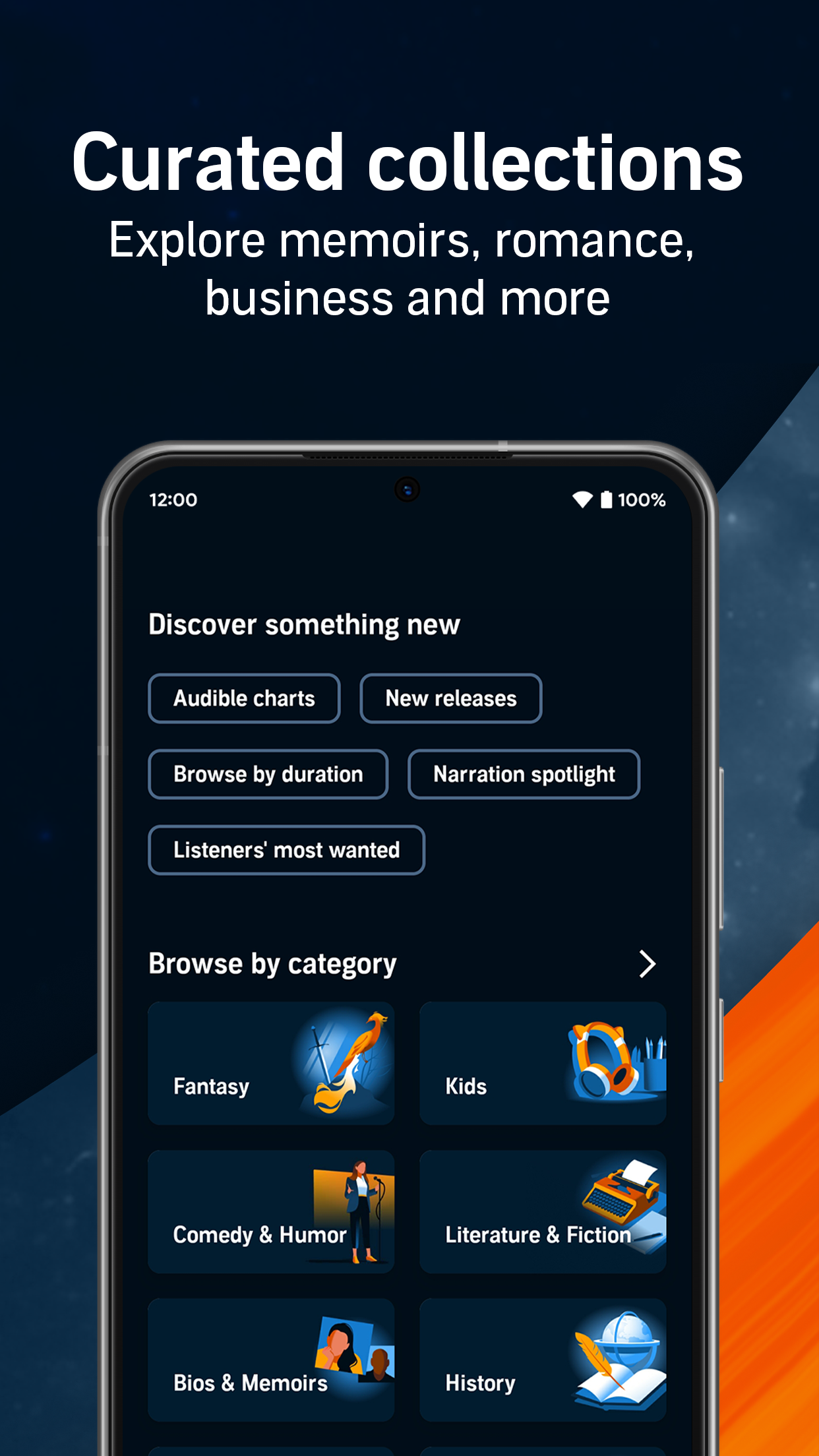 اسکرین شات 8 برنامه Audible: Audio Entertainment