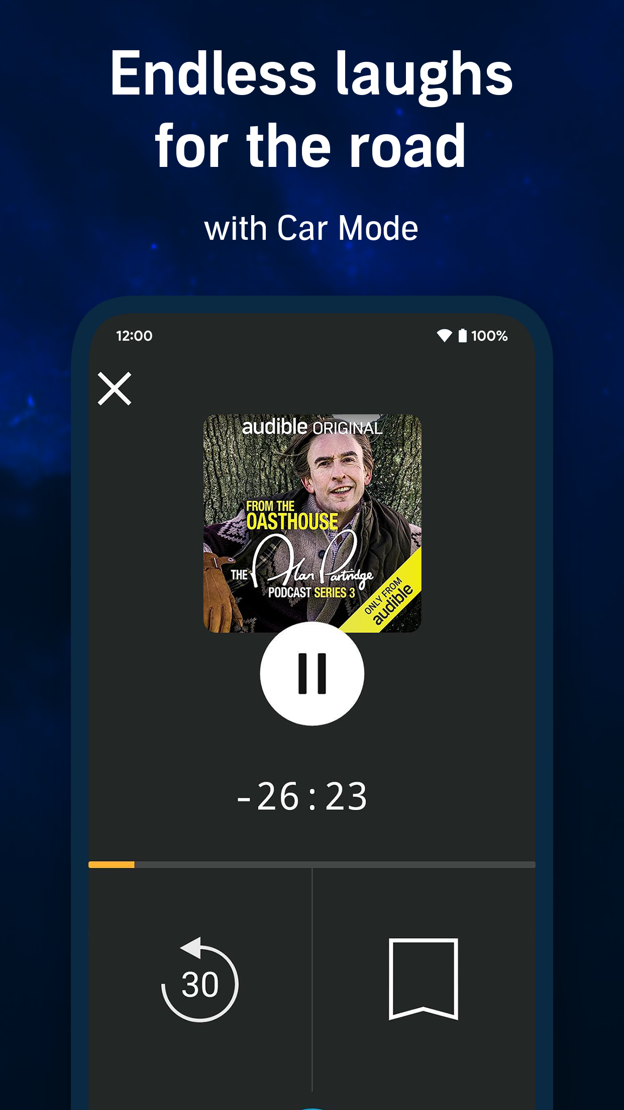 اسکرین شات 5 برنامه Audible: Audio Entertainment