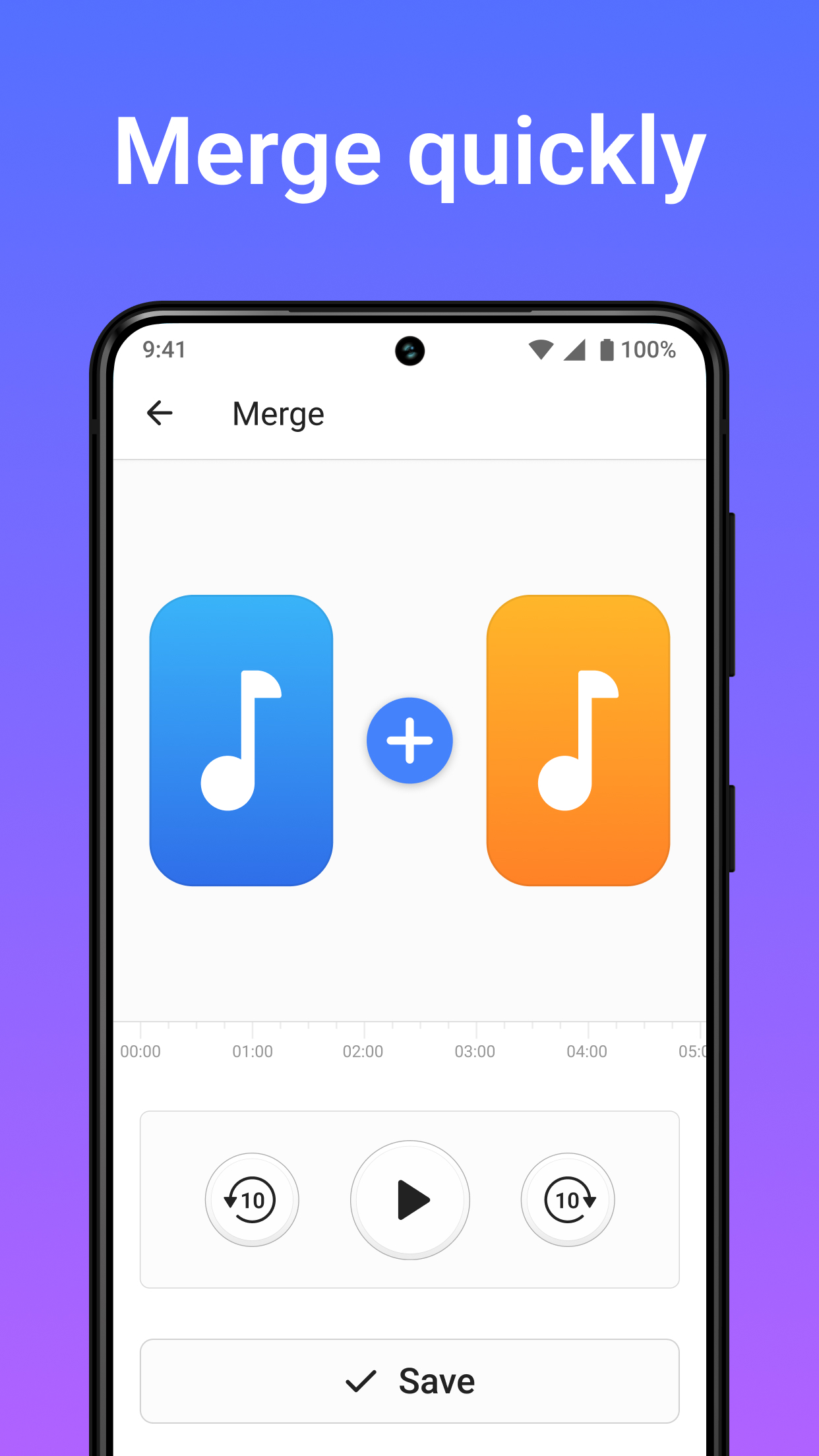 اسکرین شات 4 برنامه Ringtone Maker & MP3 Trimmer