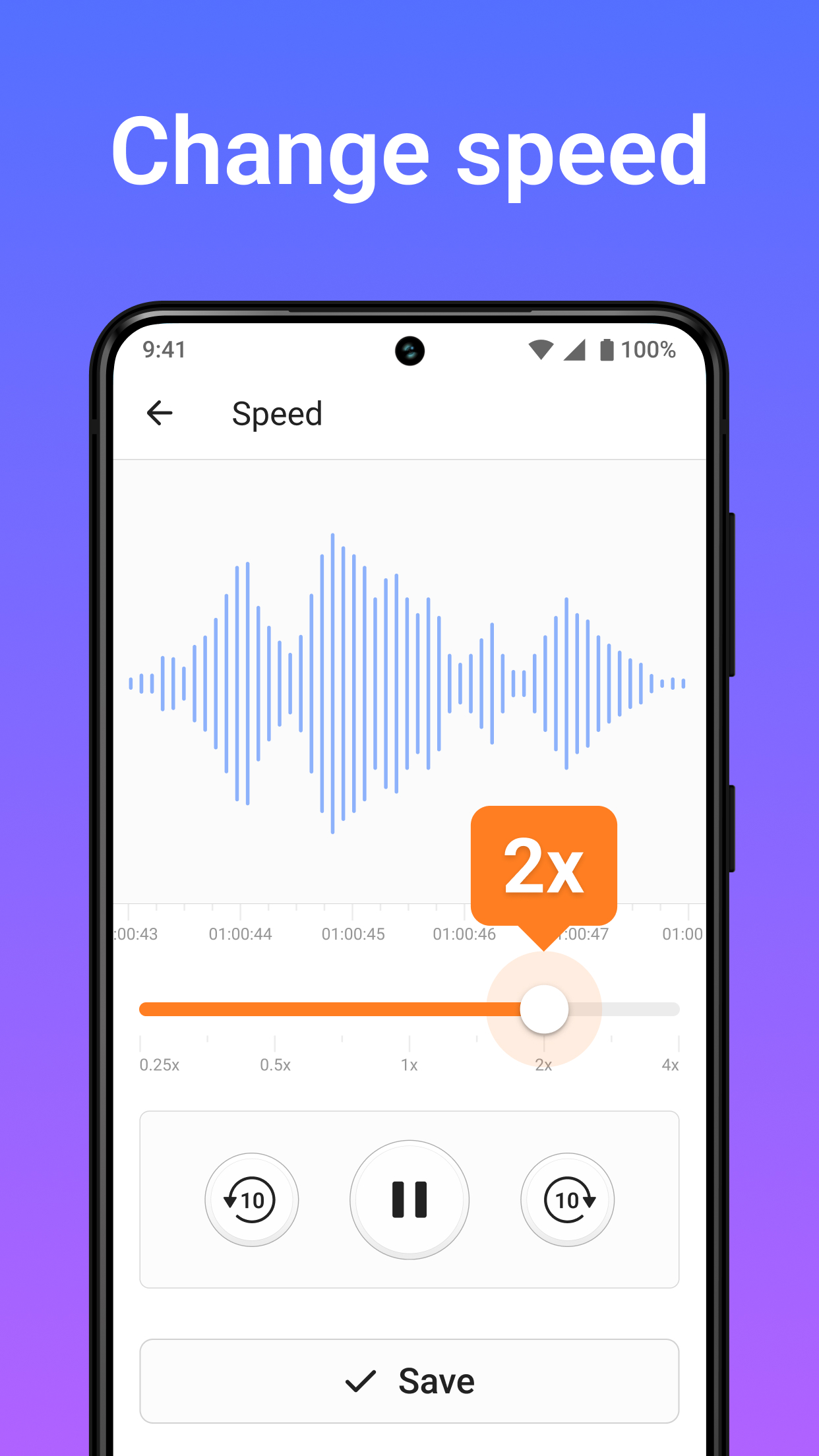 اسکرین شات 6 برنامه Ringtone Maker & MP3 Trimmer