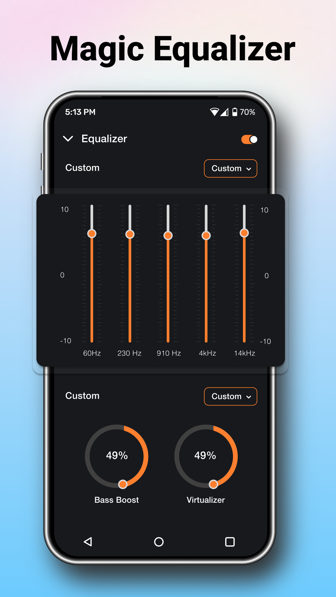 اسکرین شات 5 برنامه Music Mp3 Player Song