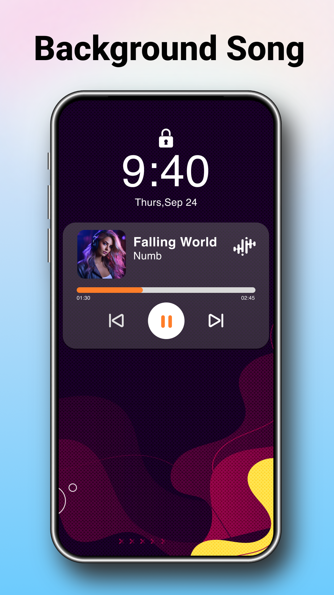اسکرین شات 7 برنامه Music Mp3 Player Song