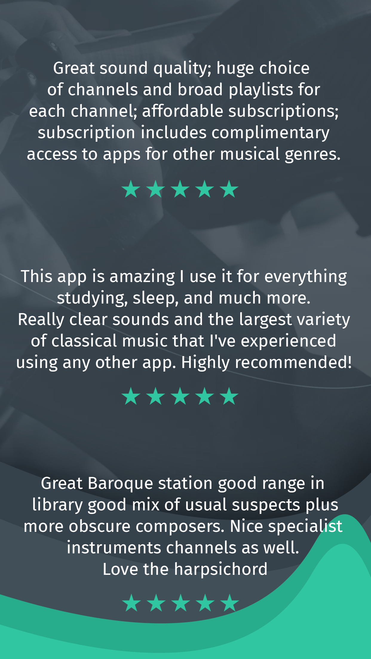 اسکرین شات 5 برنامه Classical Music Radio