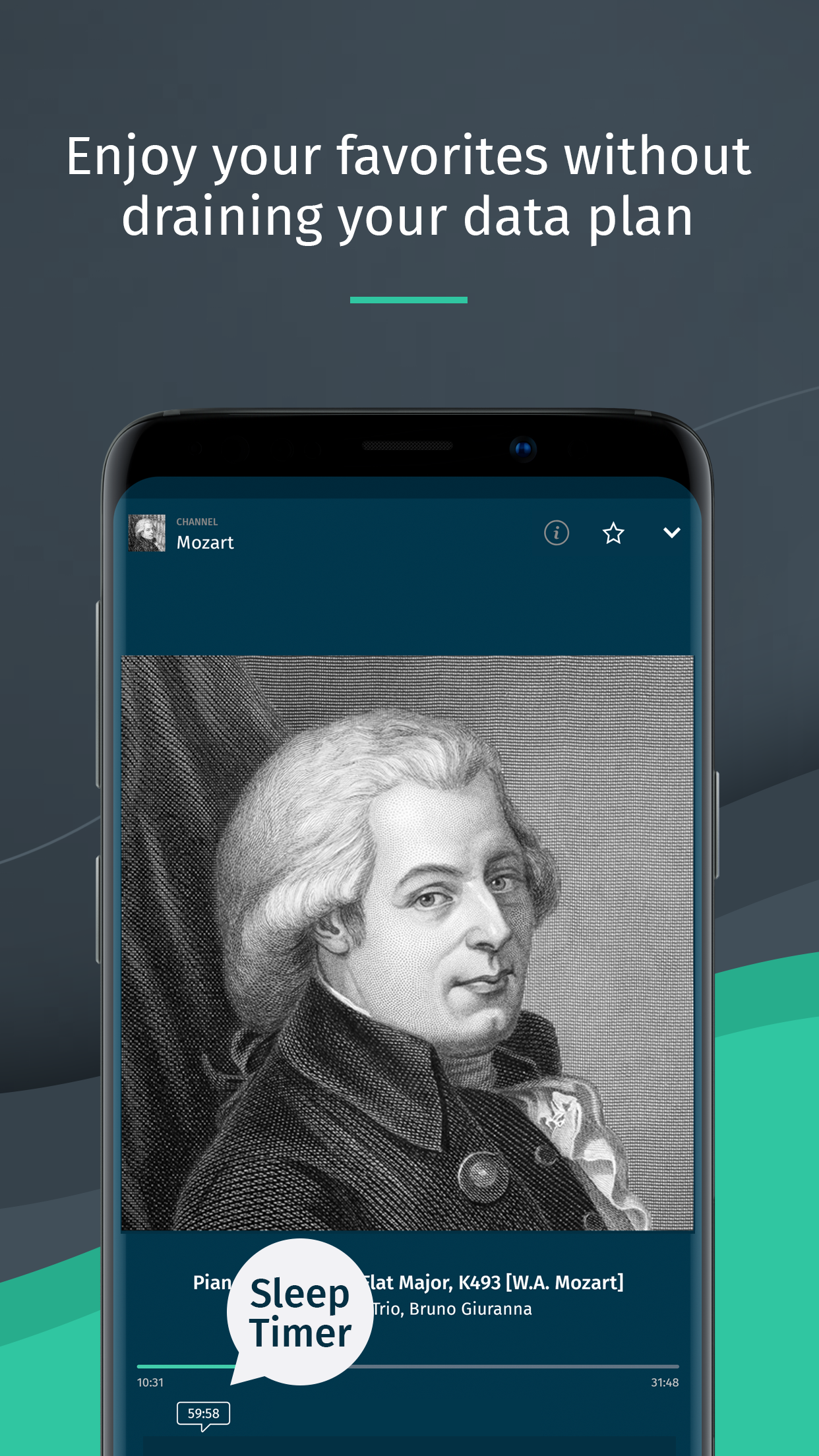 اسکرین شات 3 برنامه Classical Music Radio