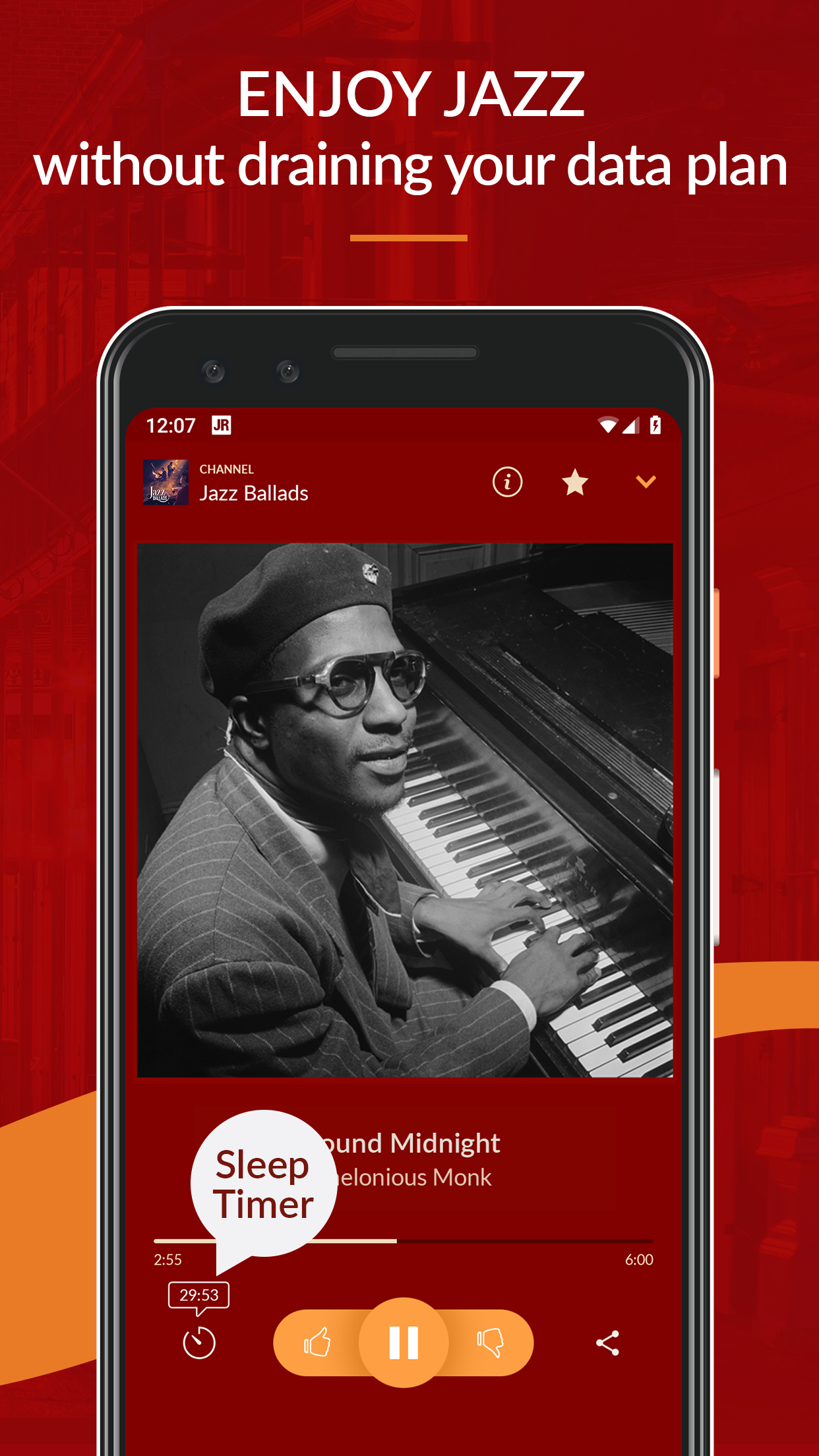 اسکرین شات 3 برنامه JAZZ MUSIC RADIO