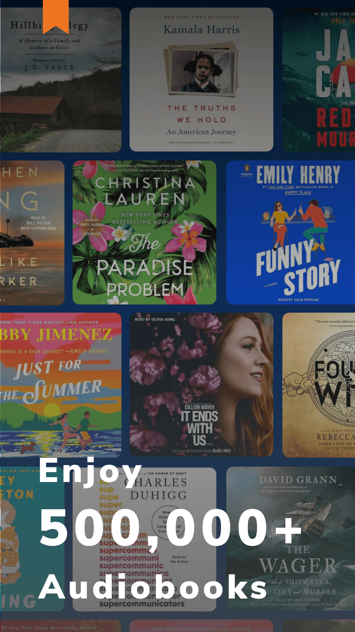 اسکرین شات 1 برنامه Audiobooks.com: Books & More