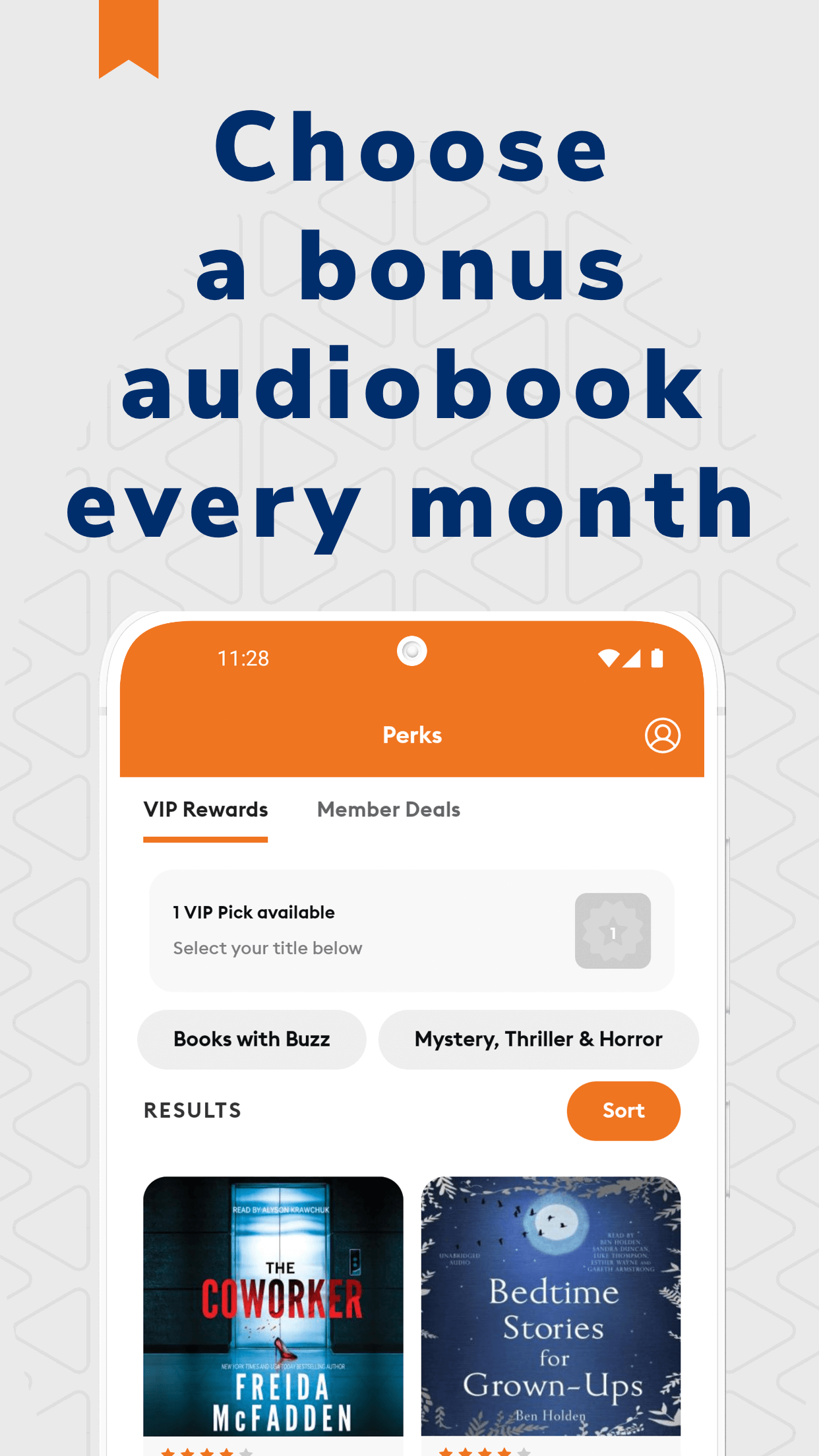 اسکرین شات 4 برنامه Audiobooks.com: Books & More