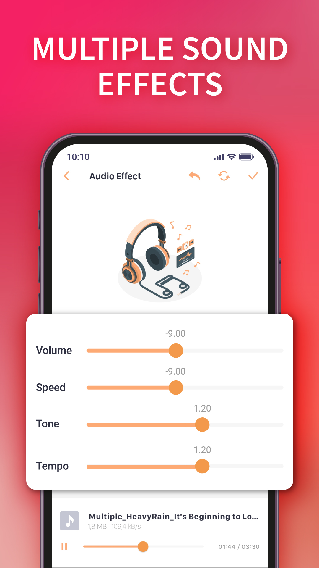 اسکرین شات 6 برنامه AudioCut - MP3 Cutter Ringtone