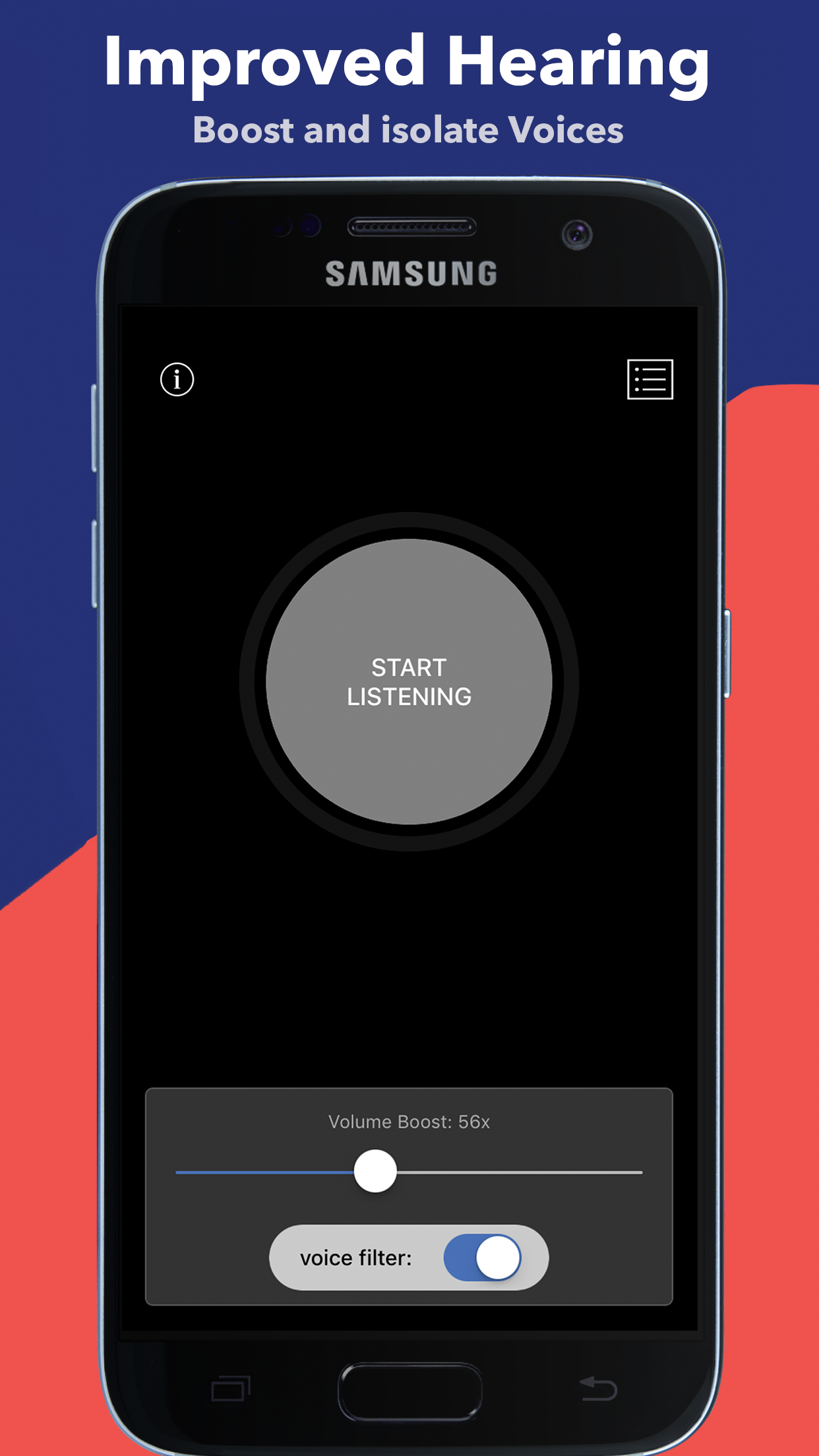 اسکرین شات 4 برنامه Hear Boost: Recording Ear Aid
