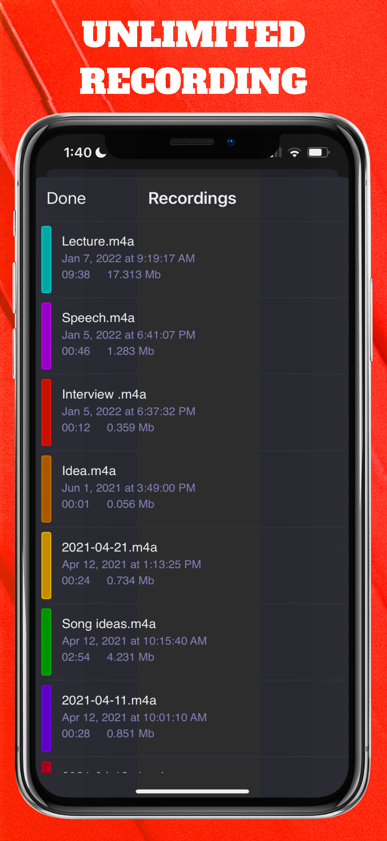 اسکرین شات 4 برنامه Hear Boost: Recording Ear Aid